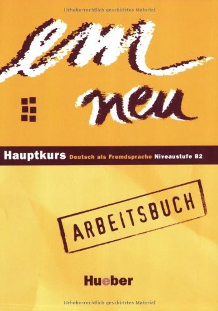 em neu Hauptkurs Arbeitsbuch