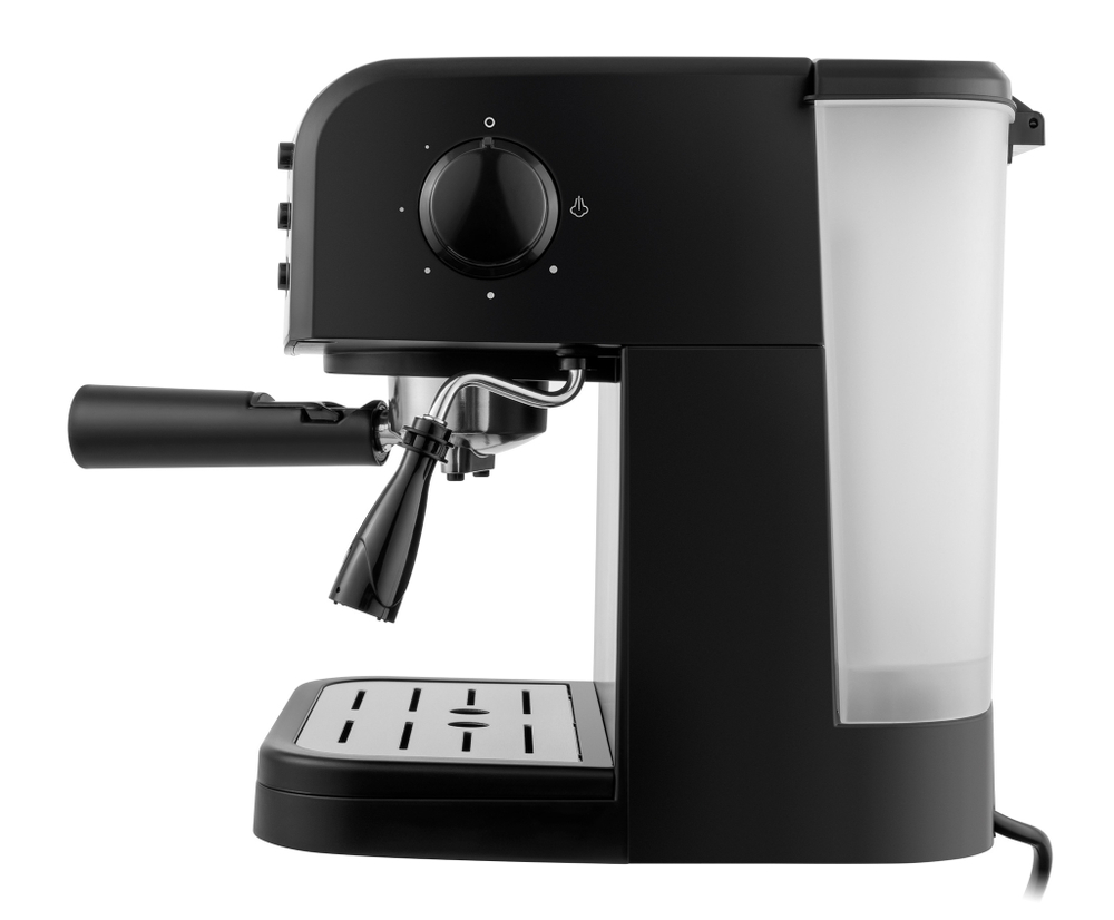 Кофемашина рожкового типа MAUNFELD MF-734BK фото 4