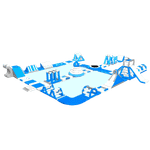 Коммерческий аквапарк на воде «Жемчужина» 38×26×4 м