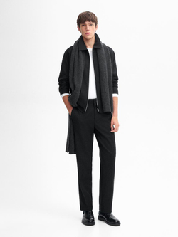 Massimo Dutti Костюмные брюки, серый