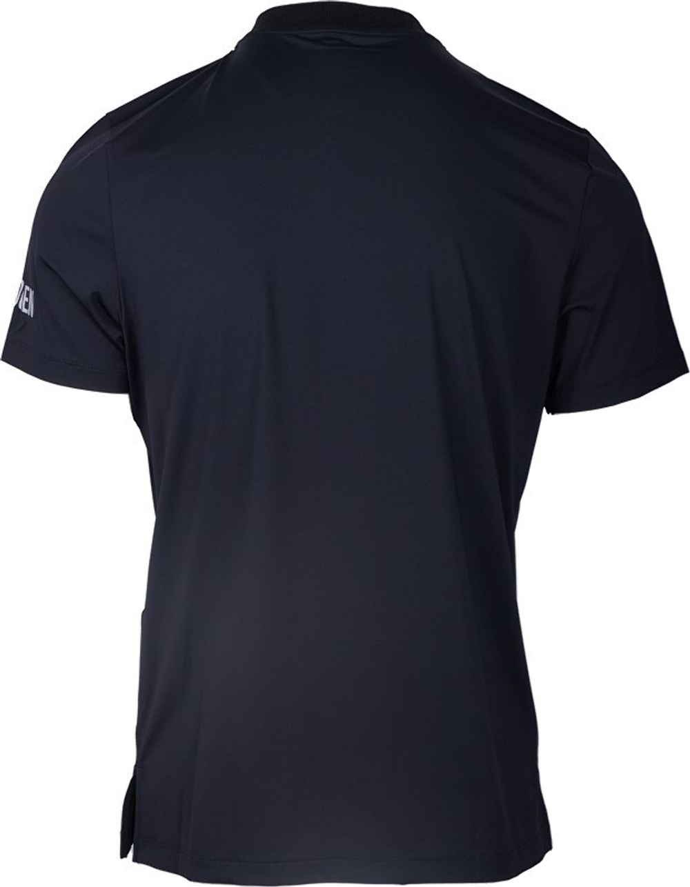 Мужское теннисное поло Hydrogen Tech Serafino - черный