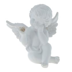 GAEM Фигурка декоративная "Ангел", L11 W8,5 H12,5 см, 2в.