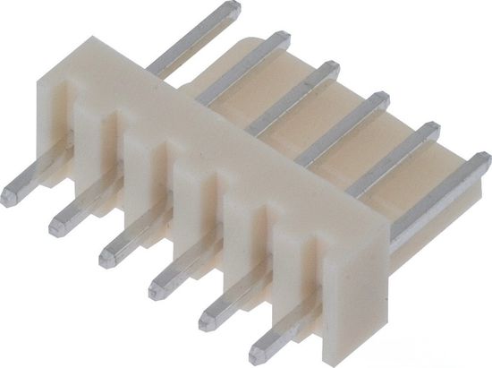 Разъём WF-06 2,54мм / 640456-6TE / DS1070-06MV / L-KLS1-2.54-06-S / H2510