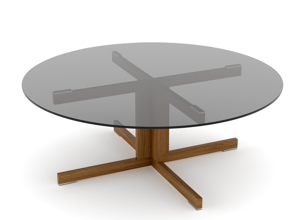 Стол журнальный YACHTLINE GRID Акация, Тиковое масло бесцветное Allendo