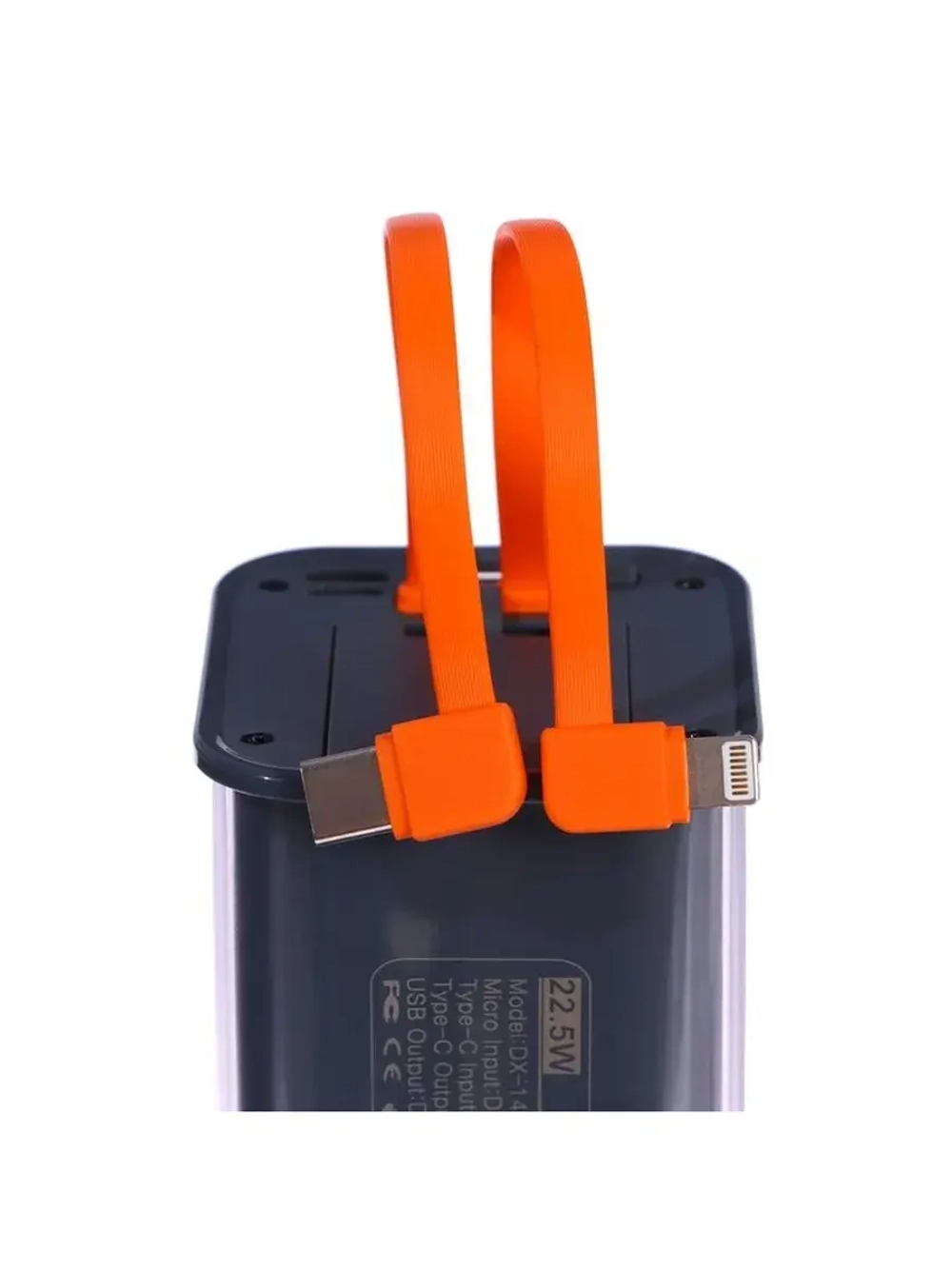 Внешний портативный аккумулятор CRR-31, 20000 мАч, 2USB, 3 А