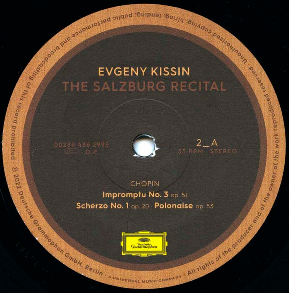 Yevgeny Kissin / The Salzburg Recital (2LP)