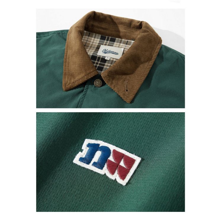 Куртка NOTHOMME Retro Coach Teflon, зеленый