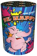 Батарея салютов "BE HAPPY"   1"/7 залпов