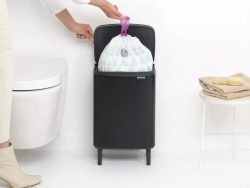 Brabantia - Контейнер для мусора Bo Touch Hi 12л матовый черный / артикул   227226  / GTIN 8710755227226