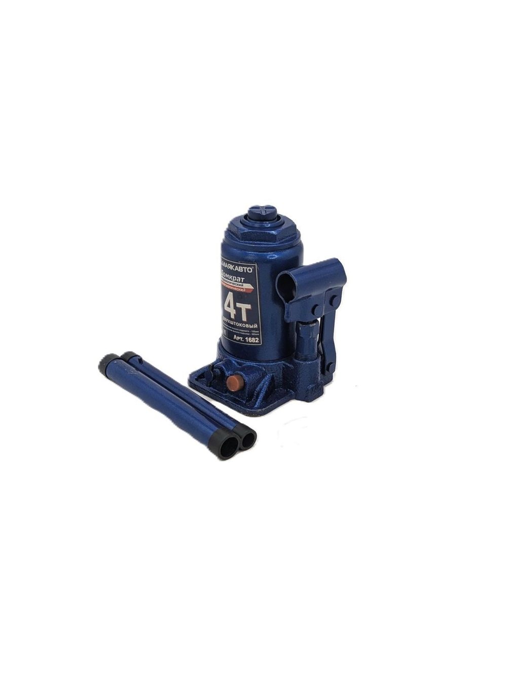 Домкрат гидравлический тлескопический, 4 тонны (1682-xd8)