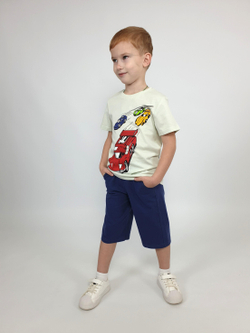 01-151-1 Комплект для мальчика (джемпер+шорты)