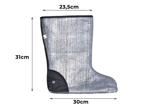 Вкладыши для сапог Norfin PROTECT запас. 3-х слой.12мм р.42