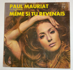 Винтажная виниловая пластинка LP Поль Мориа Paul Mauriat E La Sua Orchestra Meme Si Tu Revenais (Italy 1968)