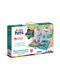 Интерактивная игрушка Kids Hits Музыкальный коврик с огоньками Мы едем-едем