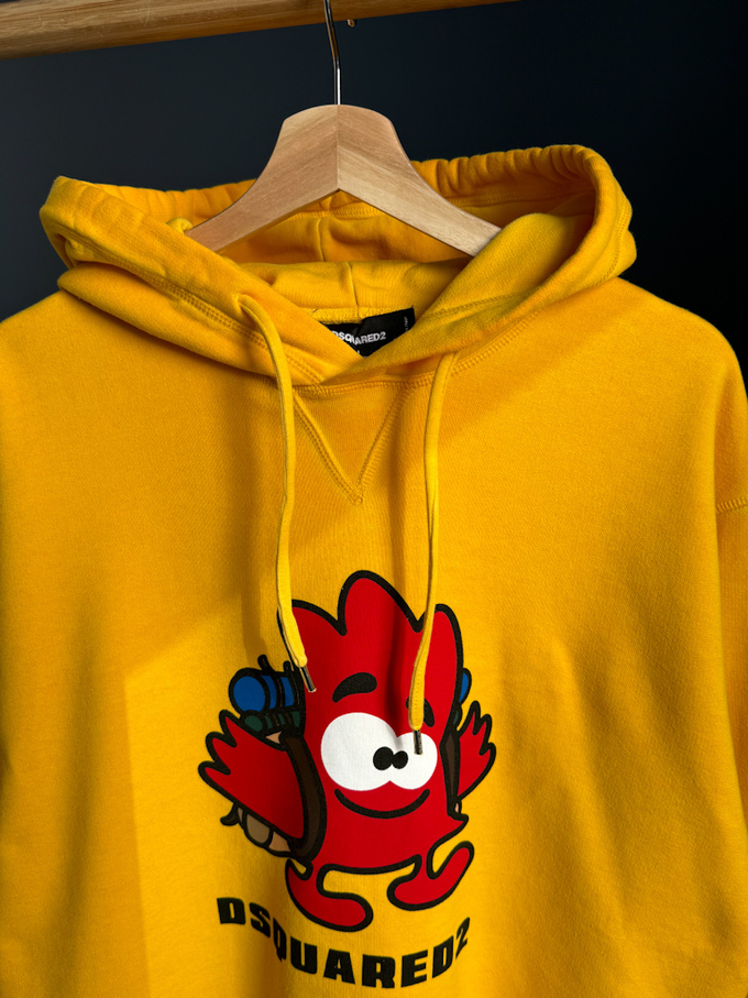 Хлопковая толстовка Dsquared2, L