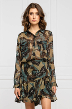 рубашка eirene GUESS - хаки(W0BH25 WDDD0)