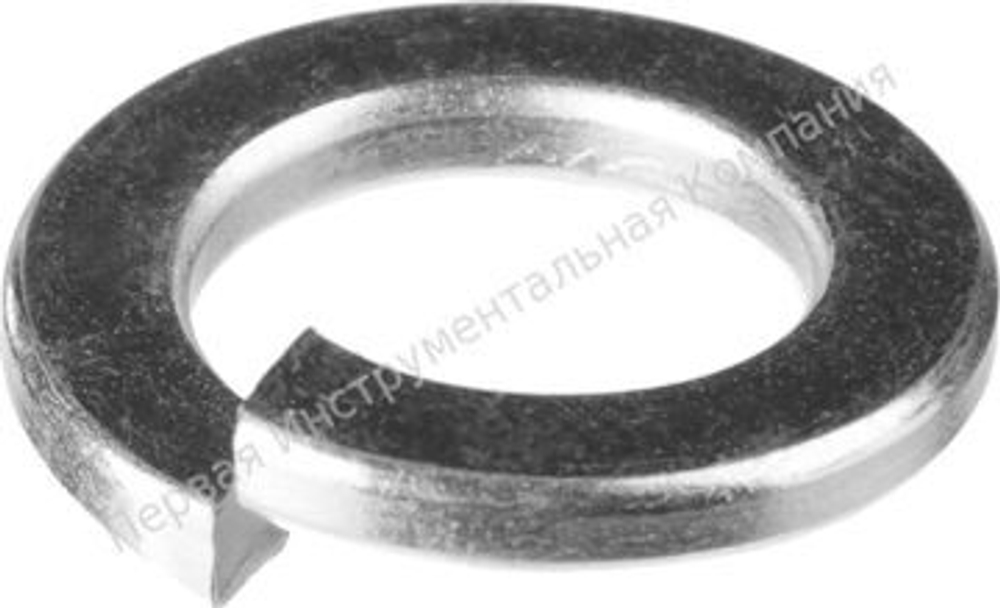 ZITAR-F2D5E3035C Шайбы пружинные ГОСТ 6402-70 (DIN 127) оцинкованные (фасовка 5 кг), размер 6, КНР