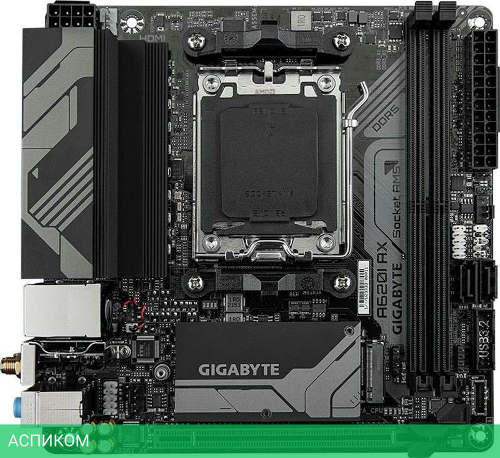 Материнская плата GigaByte A620I AX rev. 1.0