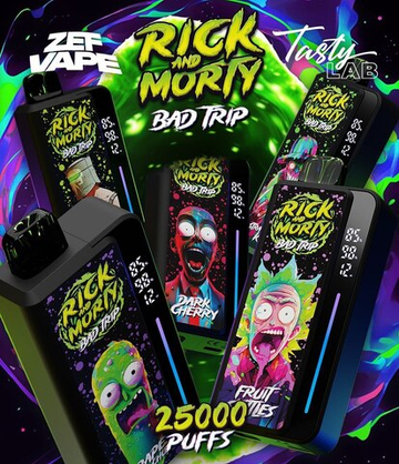 RICK and MORTY BAD TRIP 25000 затяжек