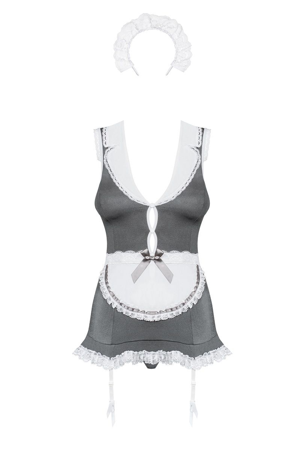 Костюм экономки Housekeeper (Размер: L-XL) (Цвет: серый)