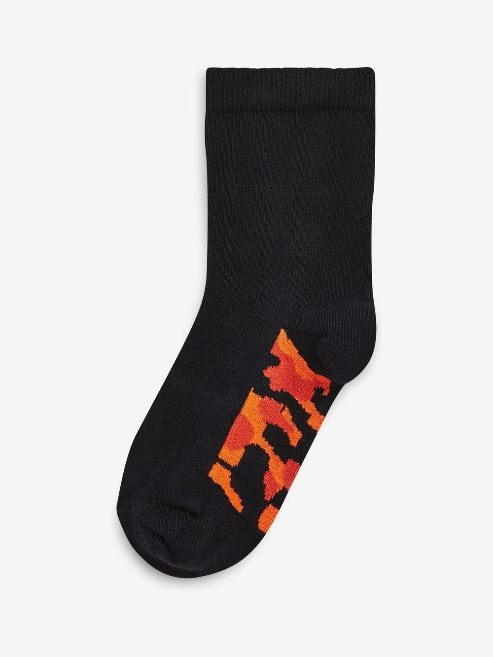 Носки хлопковые для мальчика Next A96-866, 7 шт., Черный