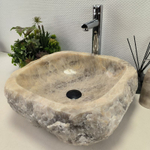 Раковина из оникса Erozy Grey EO-62174 45*43*15 0093