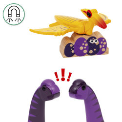 Brio Kolejka - Деревянная железная дорога Dino Приключение с динозаврами 36094