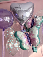 Набор шаров " Сиреневенький " Дизайн № 1