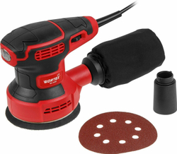Эксцентриковая шлифмашина WORTEX LX RS 1230 280 Вт, 125 мм, 6000 - 13000 об/мин (1334376)