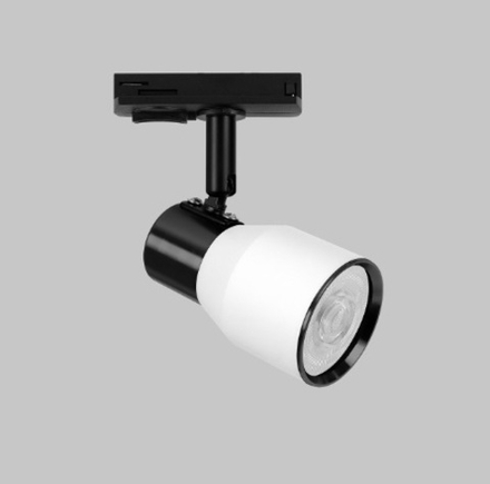 Трековые светильники однофазные белые GU10 SIMPLE 220В, 50Вт