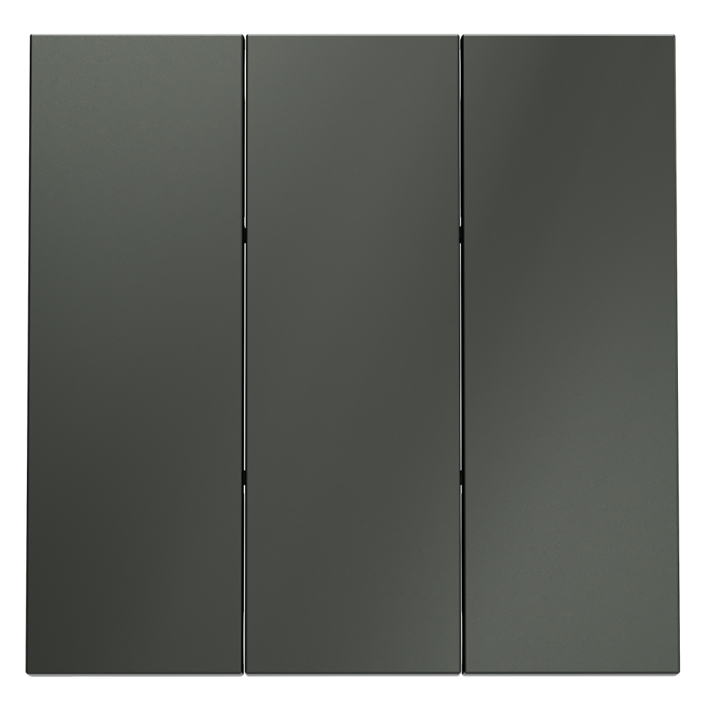 Клавиши для выключателя/переключателя трехклавишного, S70 (титан)