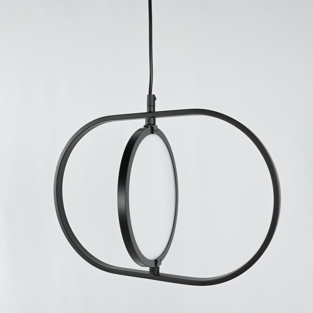 Подвесной светильник ARVET горизонтальный Черный