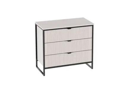 Комод 3 ящика "Нора" 875х425х790