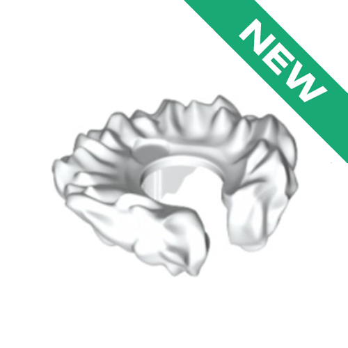 NEW Меховой Воротник 26066 White