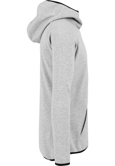 Толстовка URBAN CLASSICS Athletic High Neck Interlock Zip Hoody (Grey)