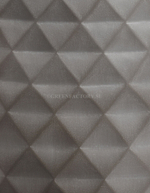 Кашпо TREEZ ERGO - серия Diamond - Чаша-конус - Мокко