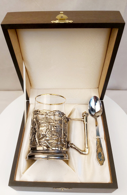 Подстаканник "Нефтедобыча"