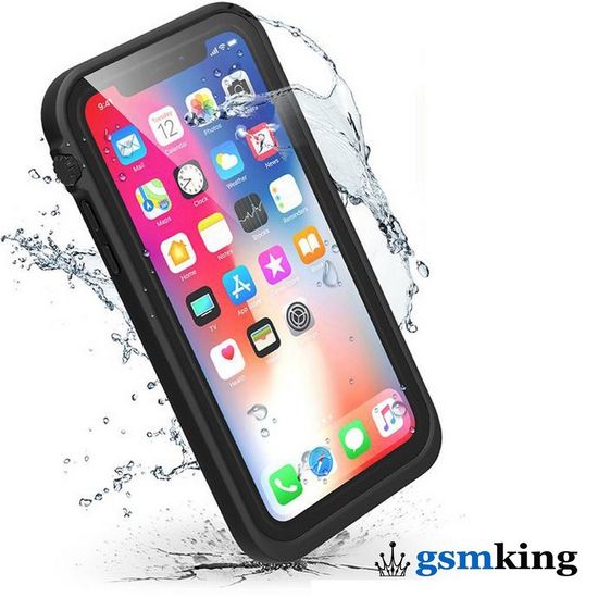 Catalyst Total Protection Waterproof Case for iPhone XS Max Stealth Black (Чёрный)