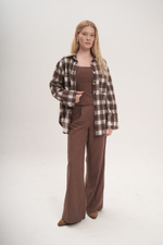 Рубашка в клетку DAN MARALEX