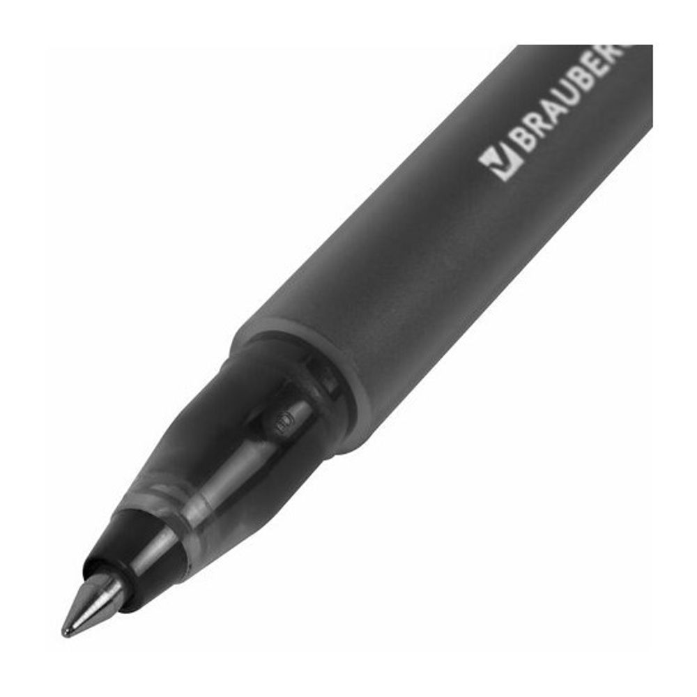 Ручка гелевая Brauberg X-Writer 1800, черная, 0.5мм, увеличенная длина письма