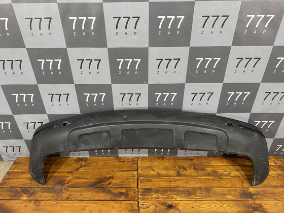 Юбка заднего бампера Volkswagen Touareg 1 02-10 Б/У Оригинал 7L6807521D