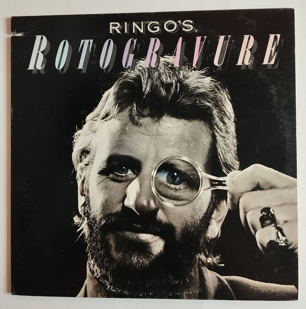 Винтажная виниловая пластинка LP Ringo Starr Rotogravure (USA 1976)