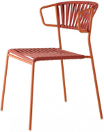 Кресло плетеное Scab Design Lisa Club, терракотовый