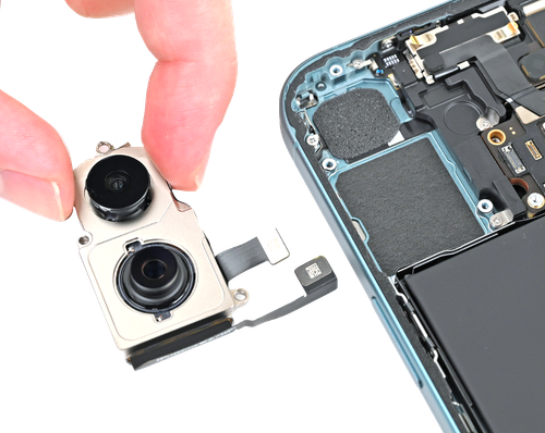 Замена основной камеры для iPhone 16 Plus