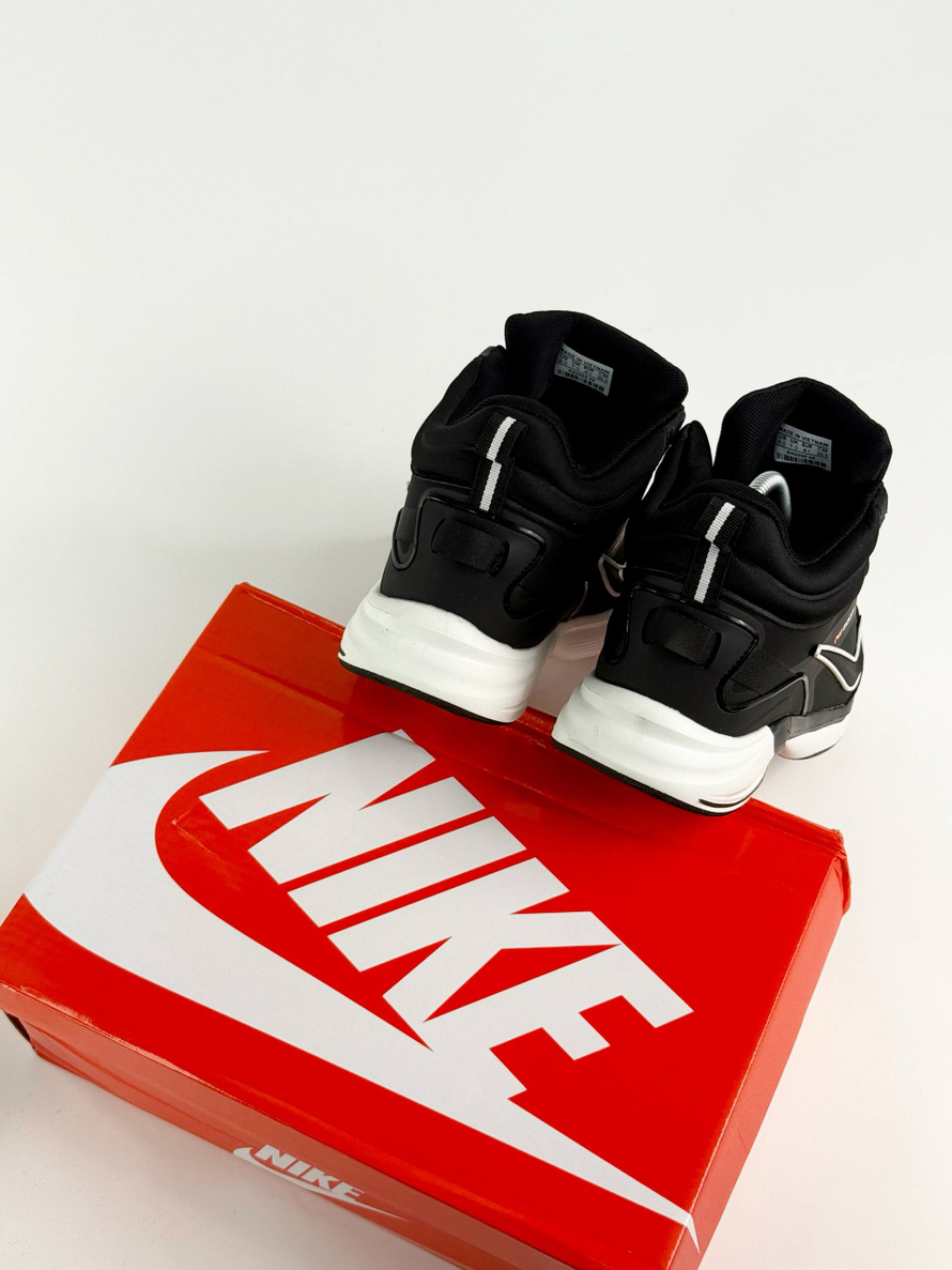 Кроссовки Nike с мехом #B72 (черн.-бел.)