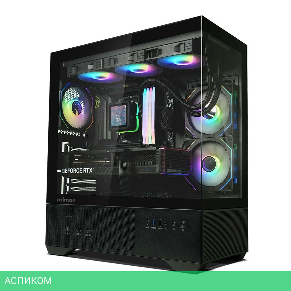 Корпус Zalman Chronix без БП Black