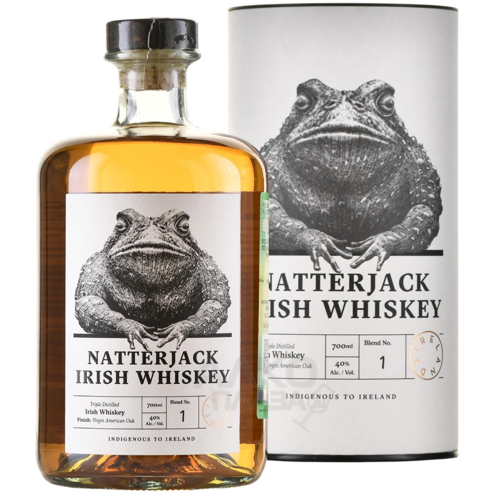 Виски Natterjack Blend 0,7 л. в тубе