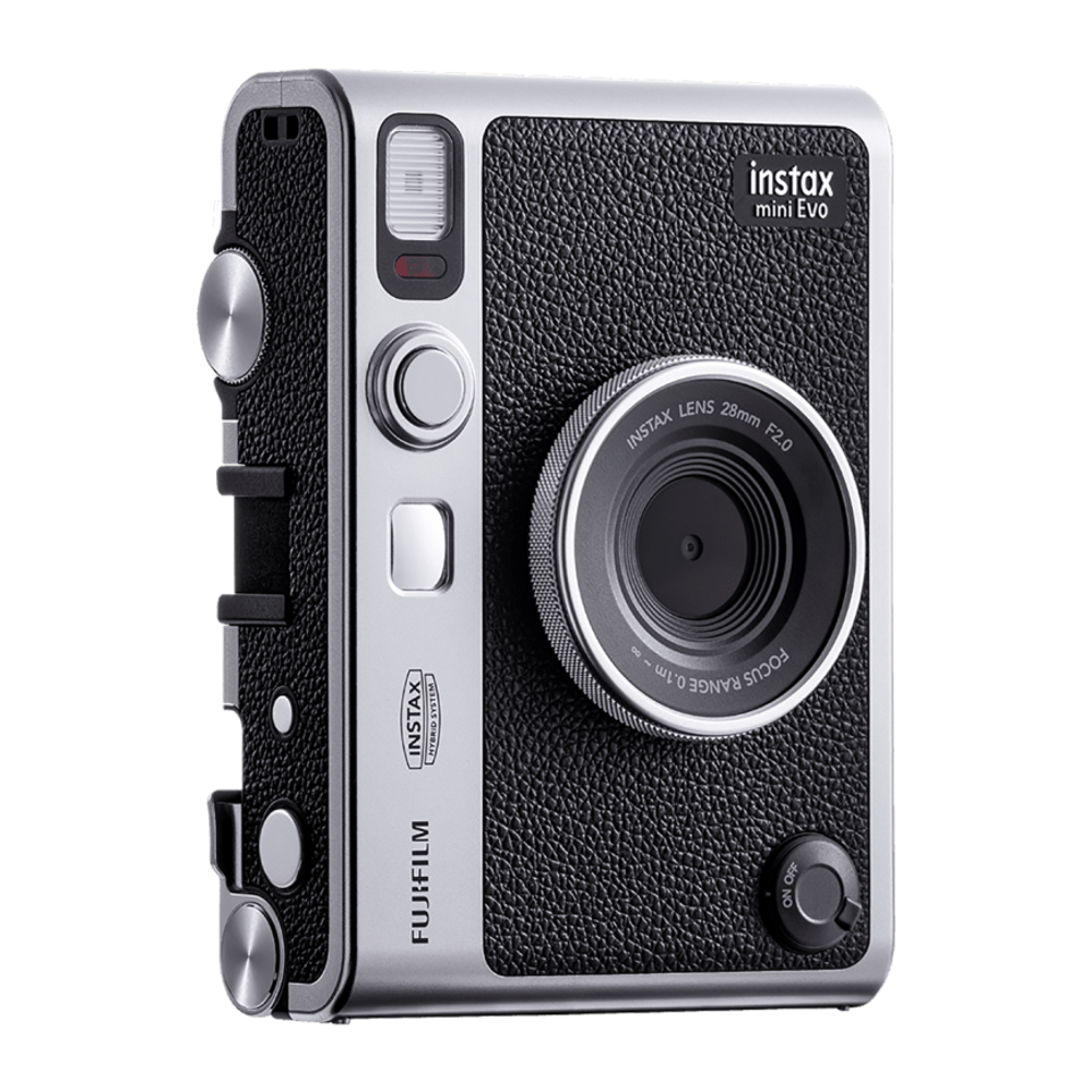 Гибридный фотоаппарат моментальной печати FUJIFILM instax mini EVO, Чёрный
