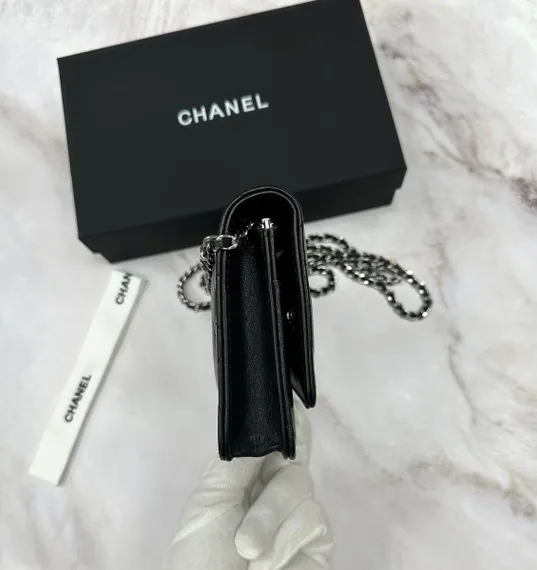 Классическая сумка-кошелек на цепочке Chanel Wallet On A Chain