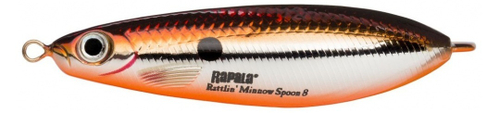 Незацепляйка RAPALA Rattlin' Minnow Spoon RMSR08 / 8 см, 16 г, цвет SBR